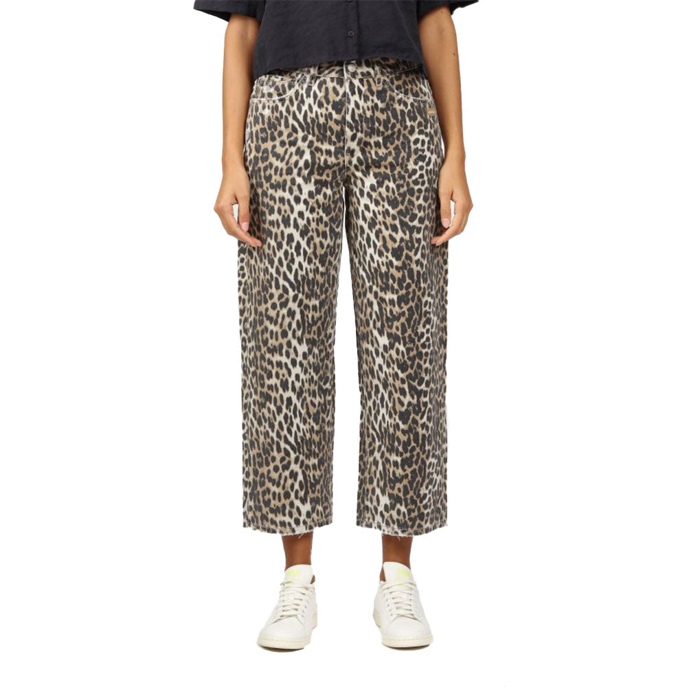 Gang Damen Culotte Hose 94JUL CROPPED - rough leo