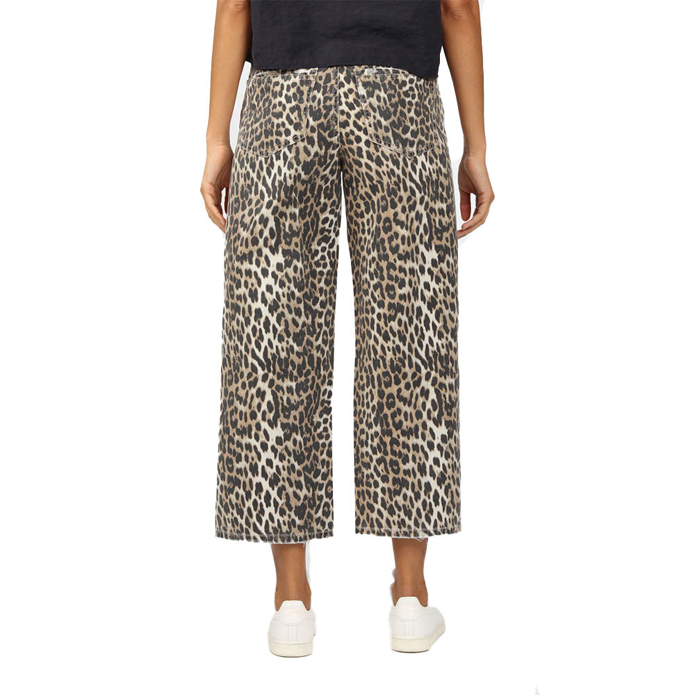 Gang Damen Culotte Hose 94JUL CROPPED - rough leo