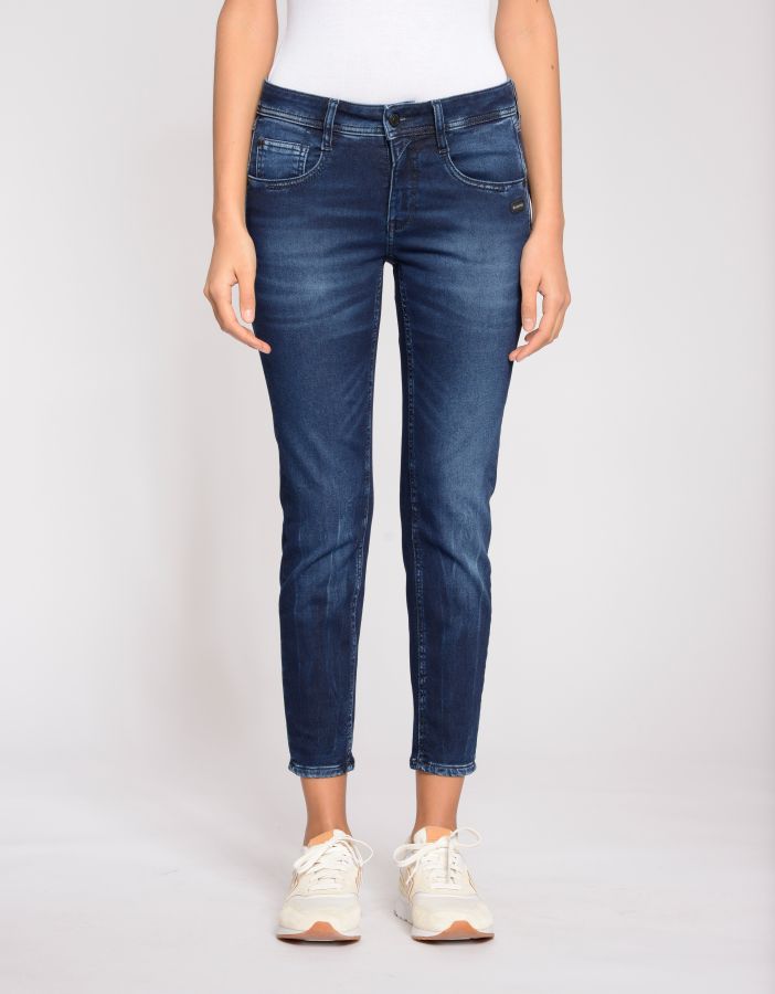 GANG Damen Jeans 94AMELIE CROPPED - accent wash