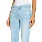 GANG Damen Jeans 94AMELIE CROPPED - lightblue wash