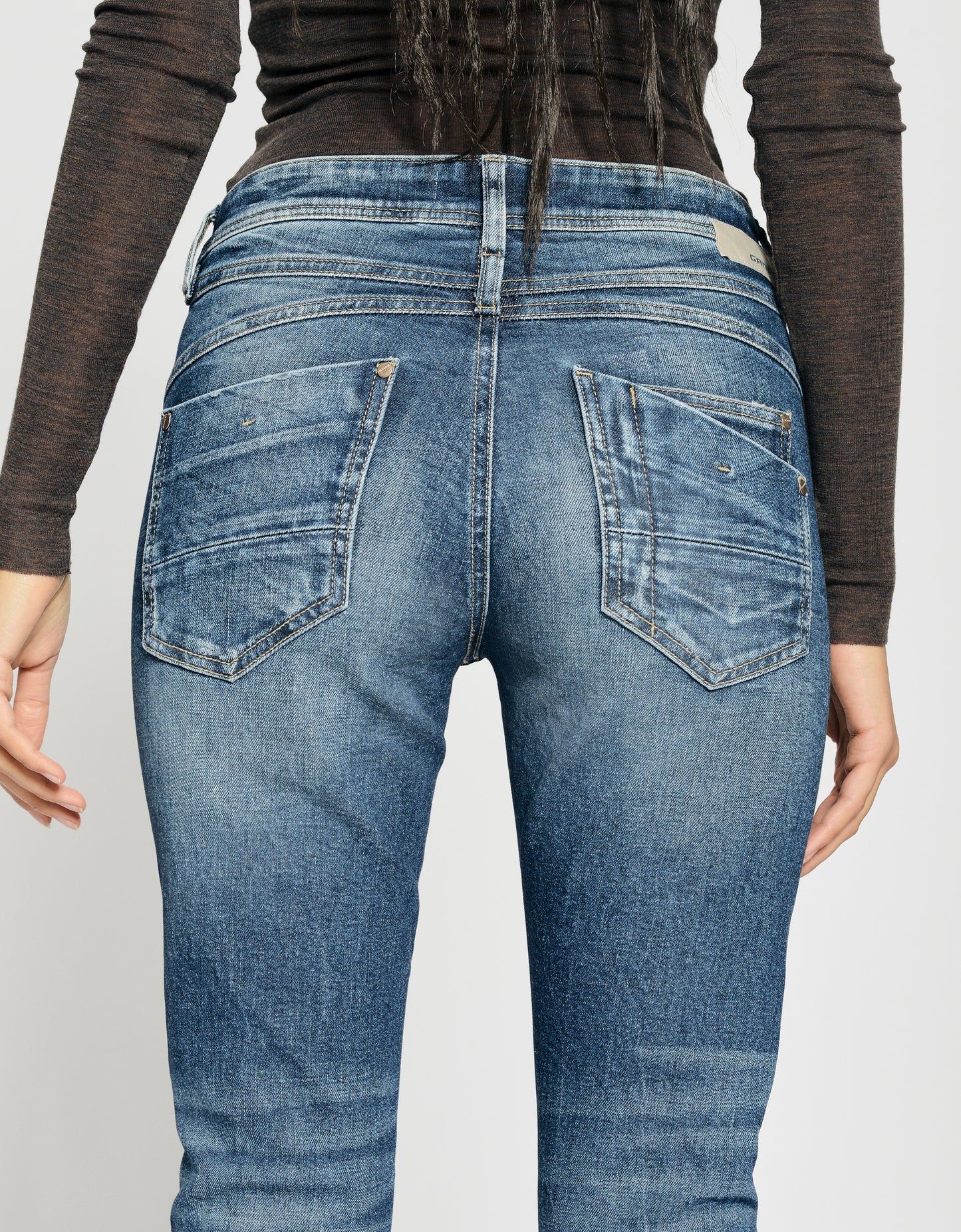 GANG Damen Jeans 94AMELIE CROPPED