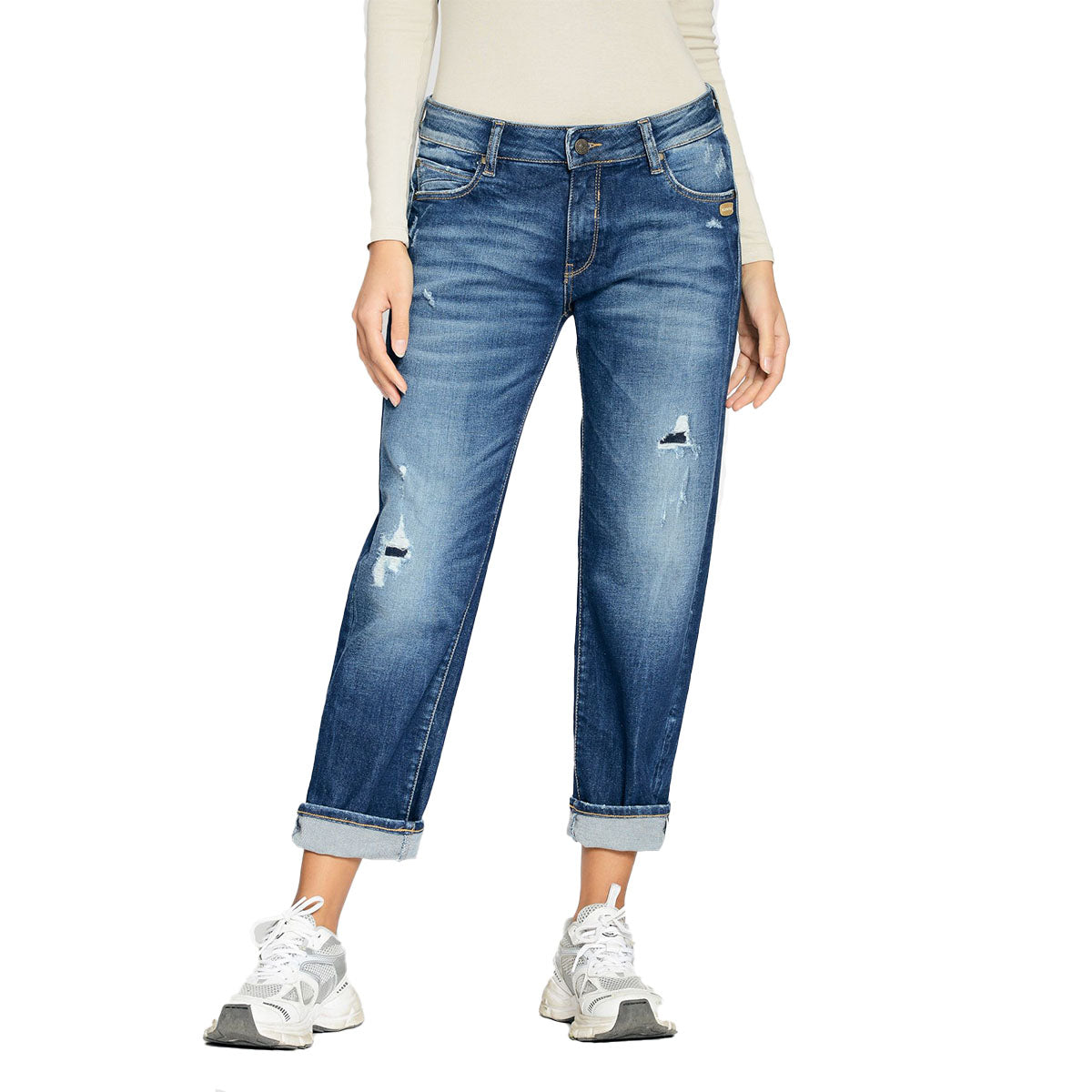 Gang Damen Jeans 94NADIA CROPPED - boyfriend fit