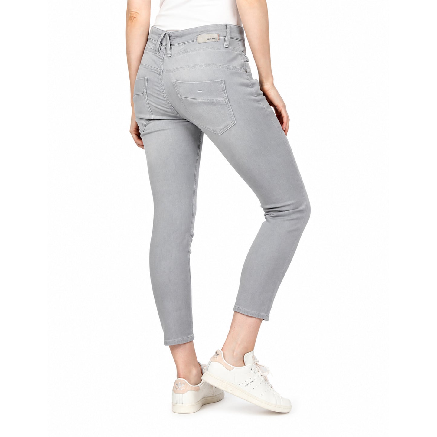 Gang Damen Jeans 94Gerda CROPPED  - ice grey vint