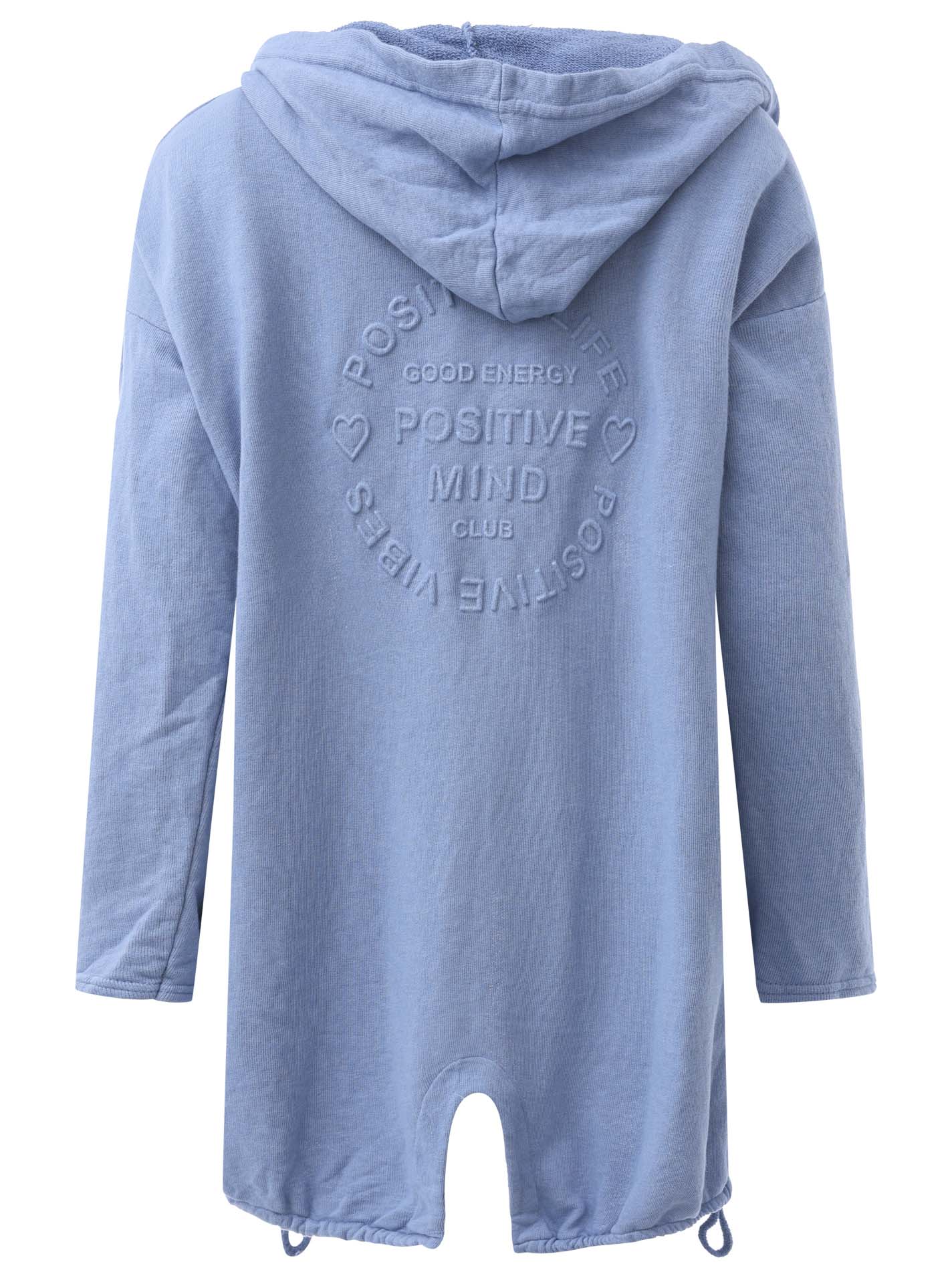 Zwillingsherz Damen Hoodiemantel "Positive Mind"