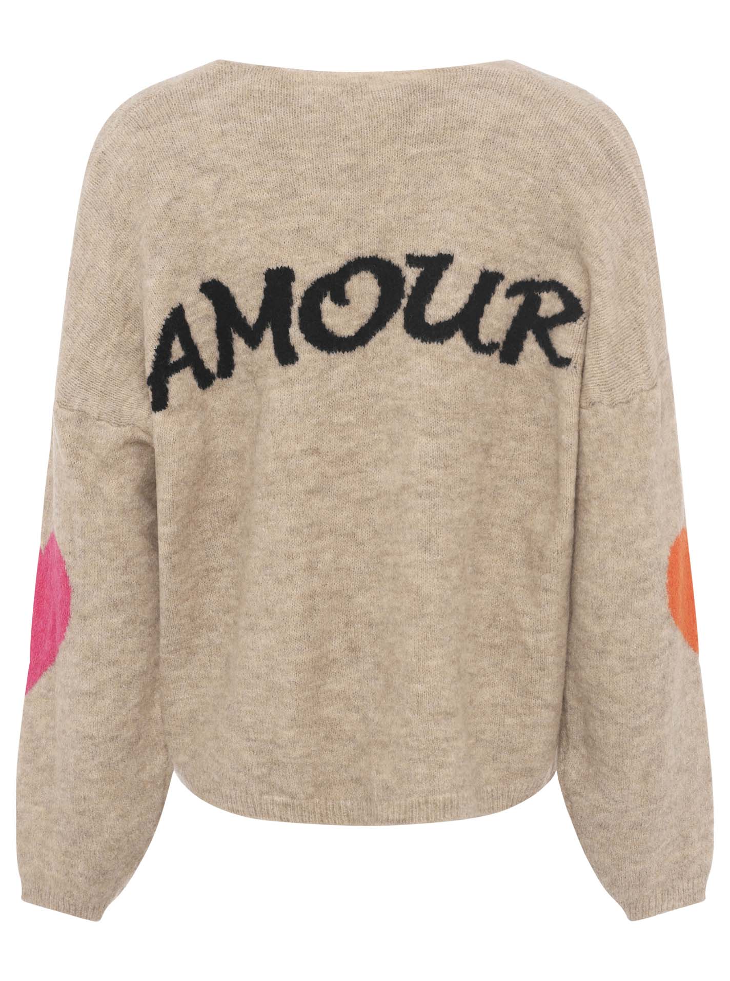 Zwillingsherz Damen Cardigan Wolle "Amour"