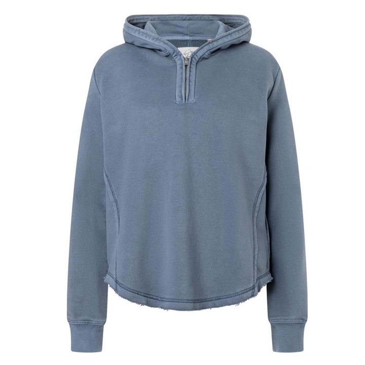 Timezone Damen Kapuzenpullover mit Zip - dust blue