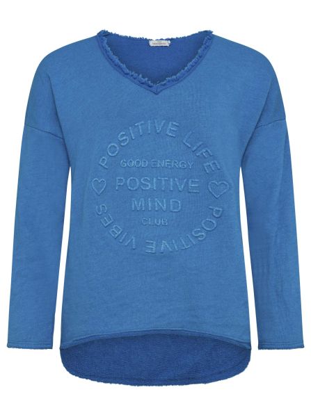 Zwillingsherz Damen Sweatshirt BW "Positive Mind"