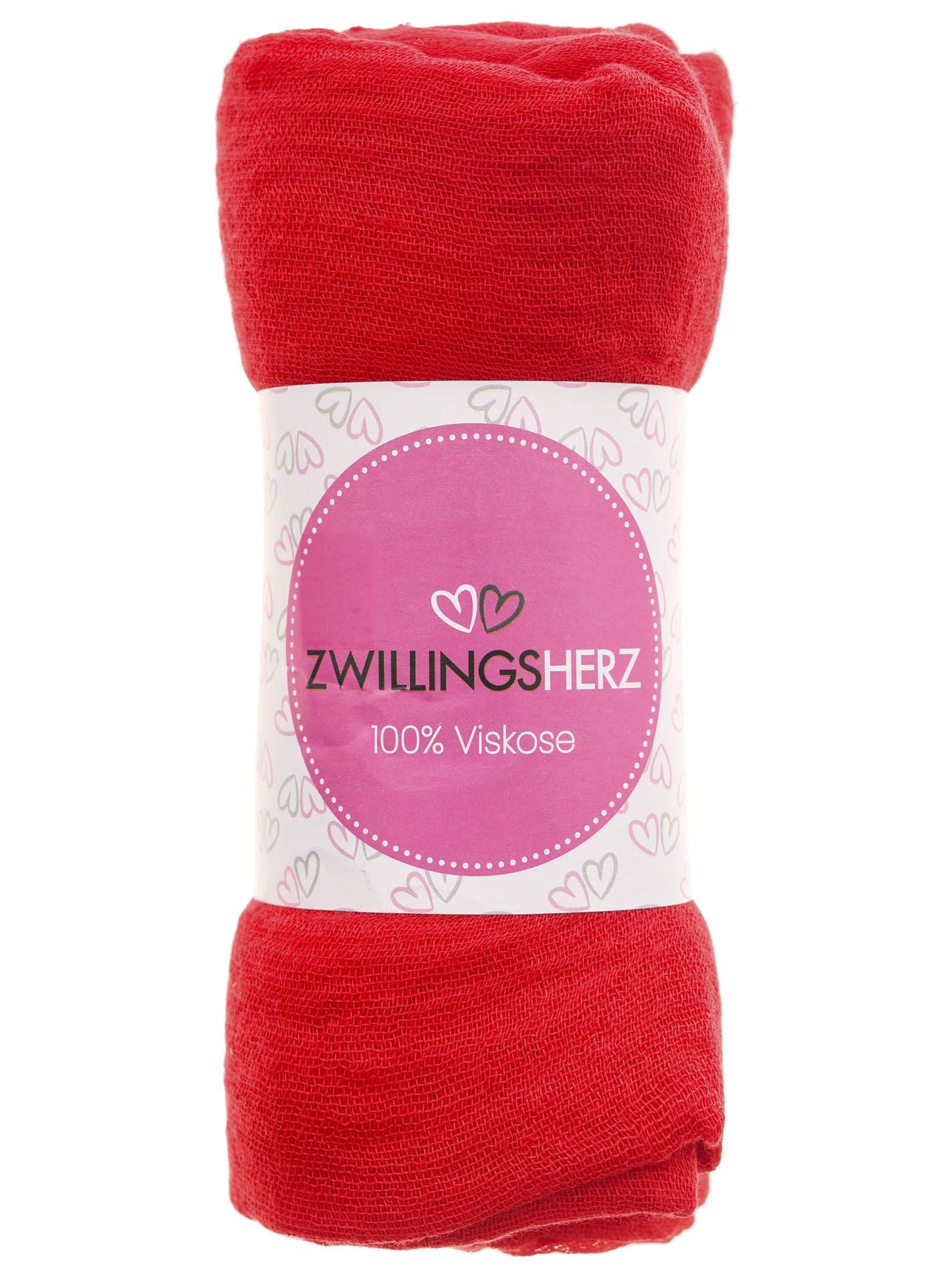 Zwillingsherz Schal  "Uni"