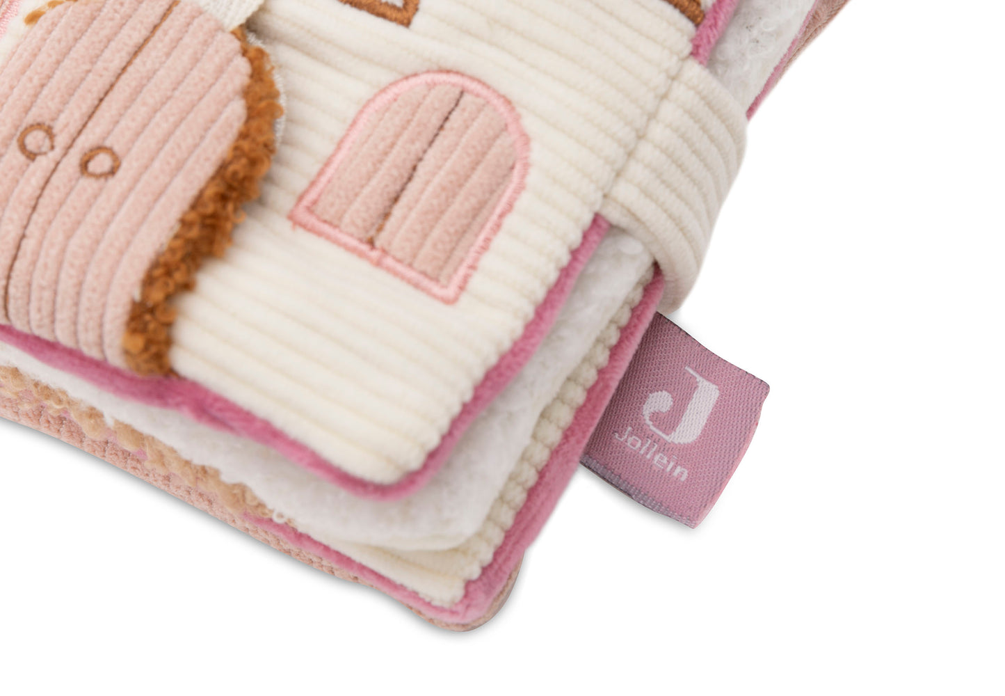 Jollein Baby Stoffbuch mit Aktivität