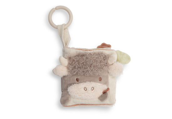 Jollein Baby Stoffbuch mit Aktivitäten Barn Buddies – Multicolor