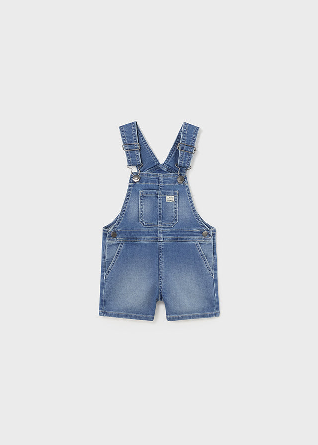 Mayoral Baby Boys Kurze Latzhose soft denim 1646