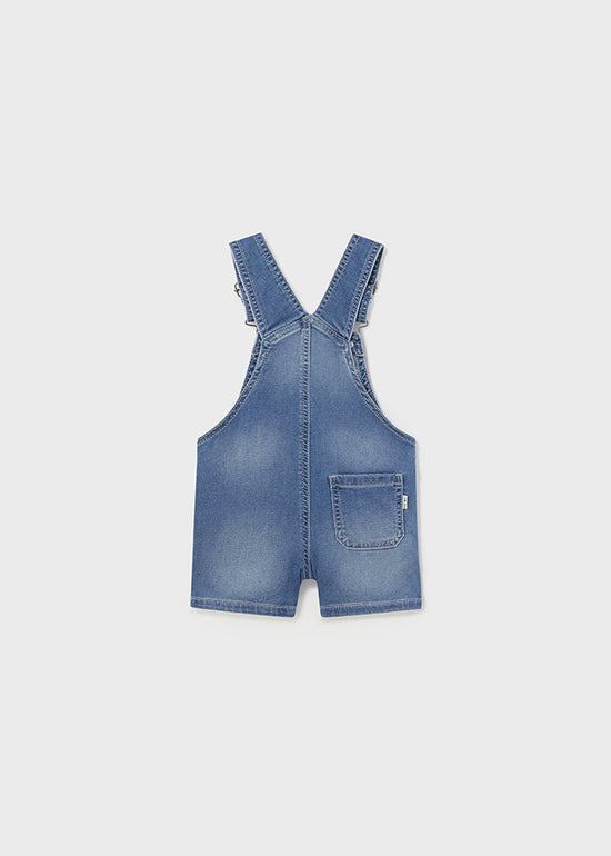 Mayoral Baby Boys Kurze Latzhose soft denim 1646