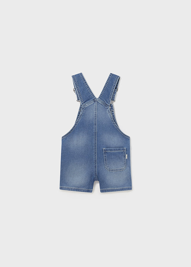 Mayoral Baby Boys Kurze Latzhose soft denim 1646