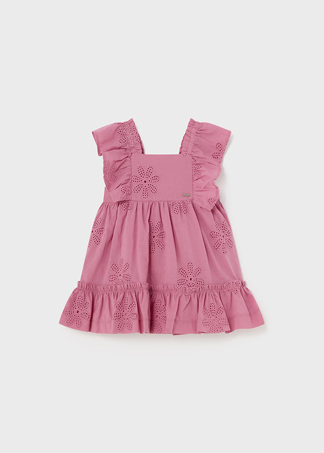 Mayoral Baby Girls Kleid bestickt 1913