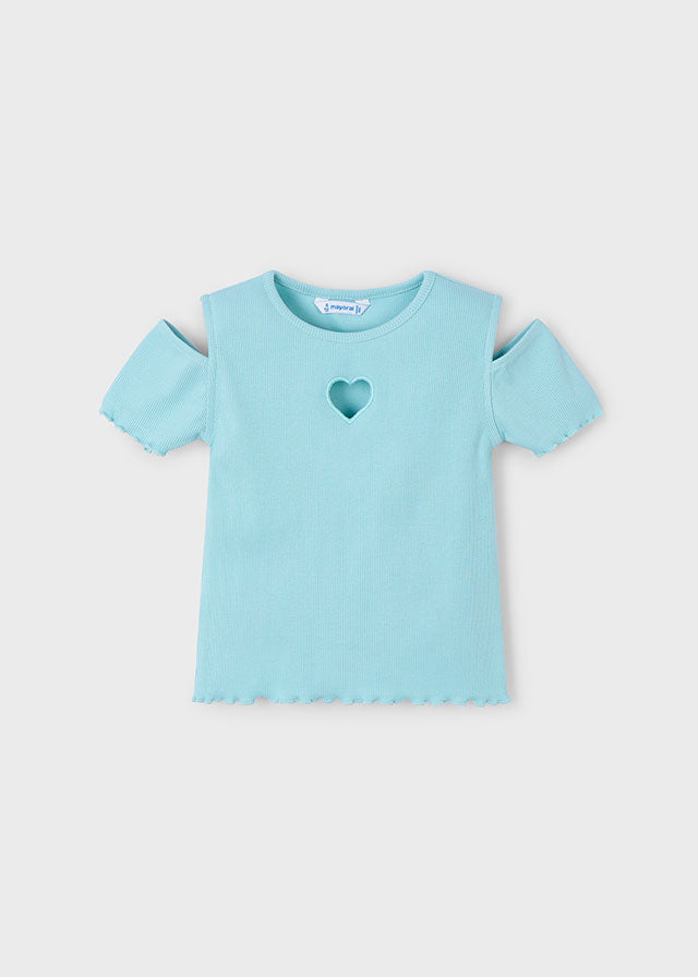 Mayoral Mädchen T-Shirt cut out 3005