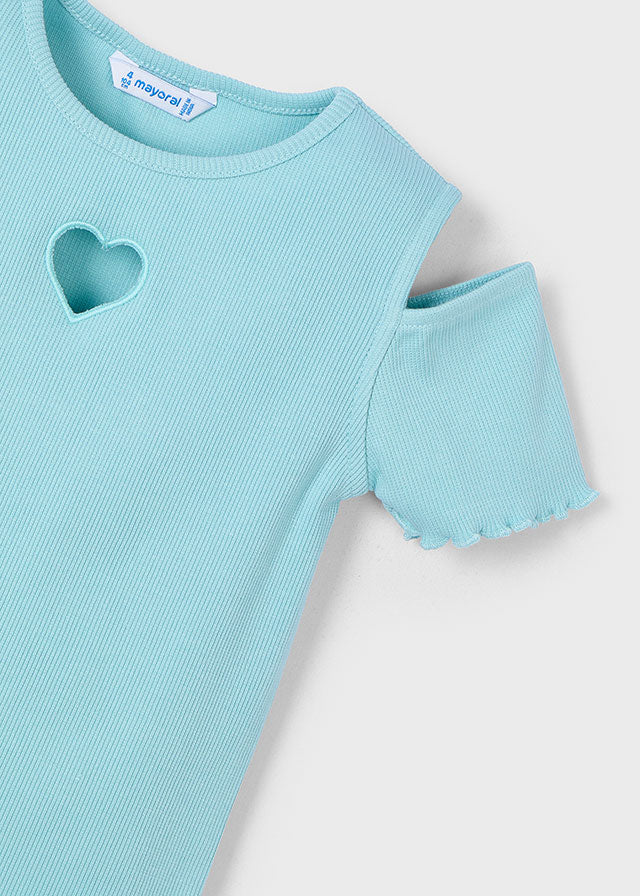 Mayoral Mädchen T-Shirt cut out 3005