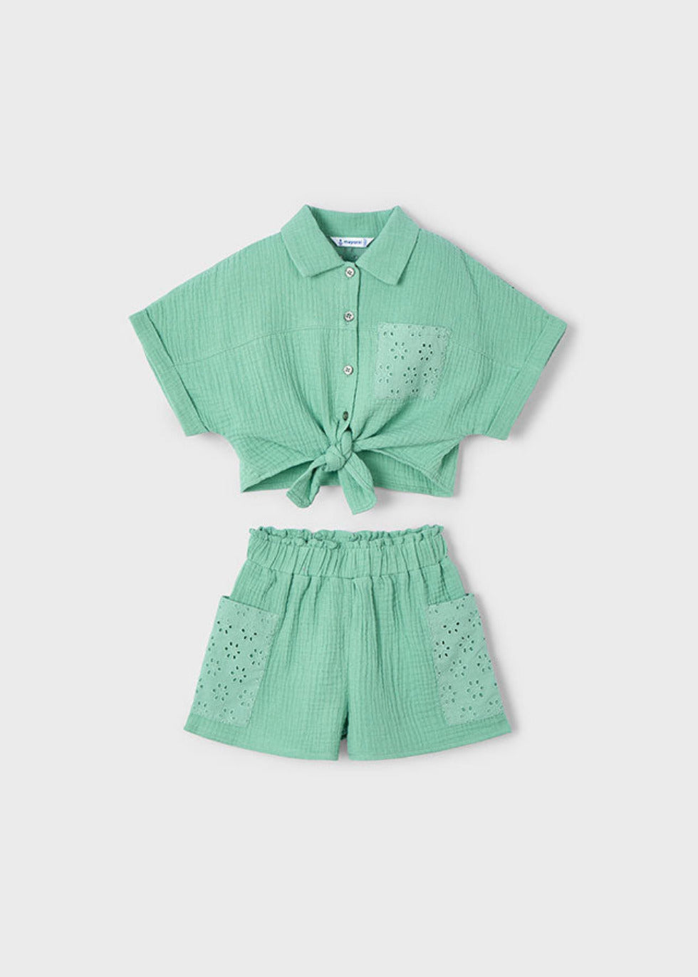 Mayoral Mädchen Shorts+T-Shirt Set 3210