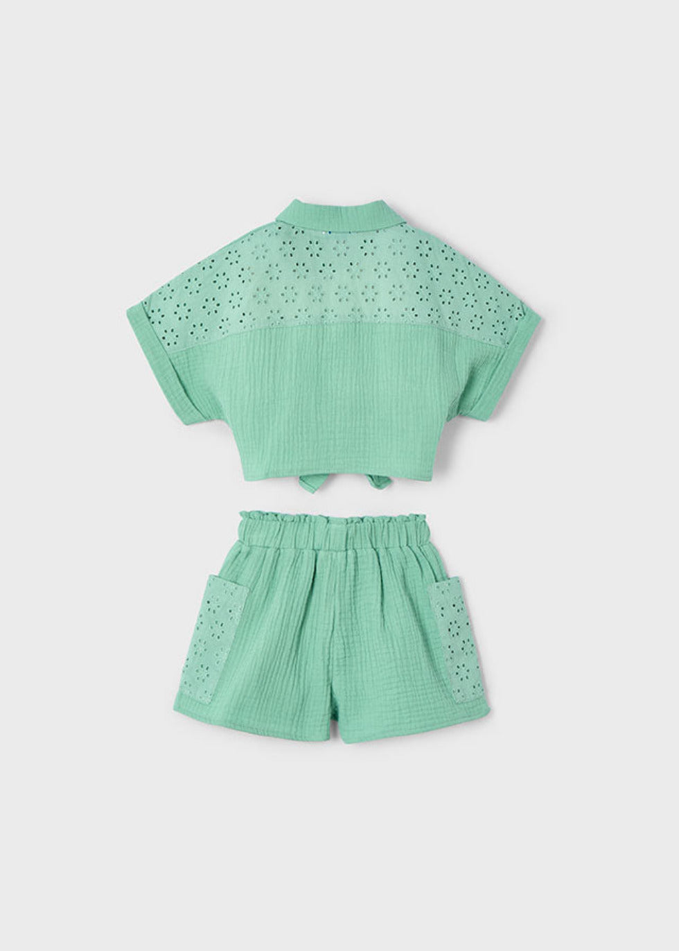 Mayoral Mädchen Shorts+T-Shirt Set 3210