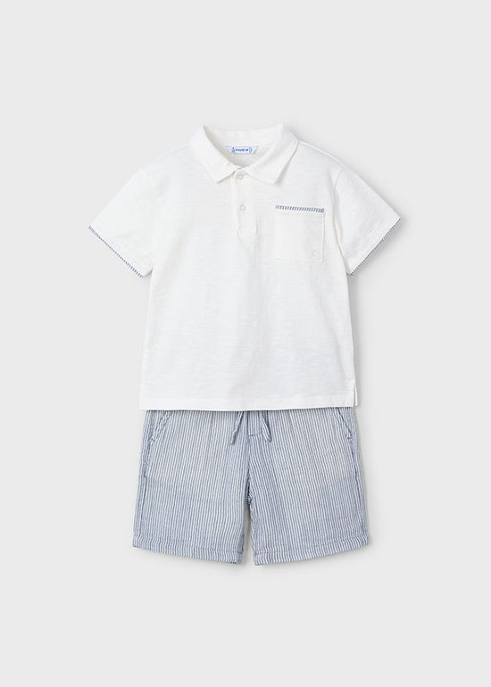 Mayoral Junge Bermudas+Polo Set 3232