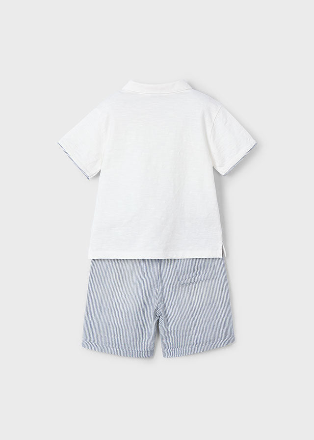 Mayoral Junge Bermudas+Polo Set 3232