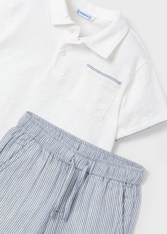 Mayoral Junge Bermudas+Polo Set 3232