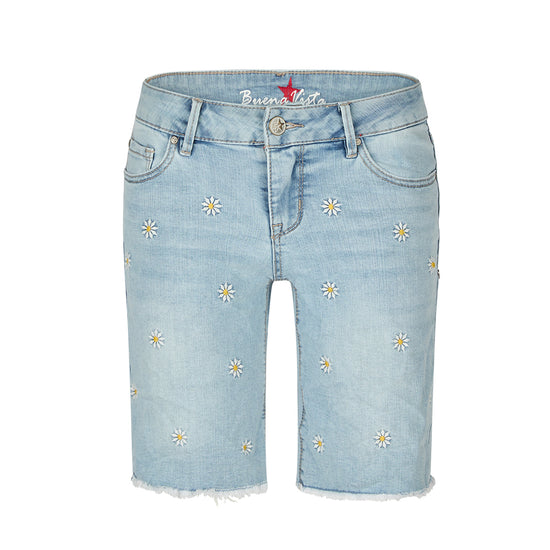 Buena Vista Damen Shorts Italy Stretch Denim - daisy denim