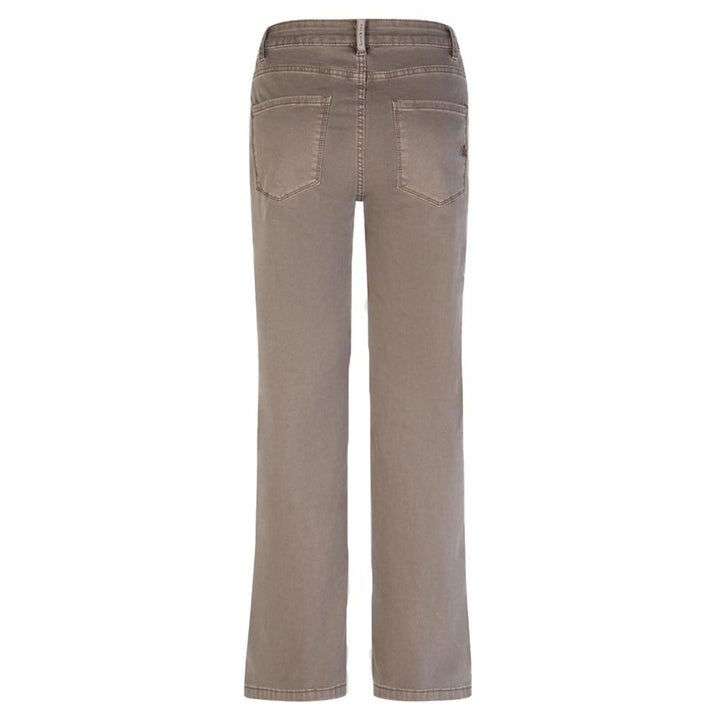 Buena Vista Damen Jeans Wide Leg stretch twill stone