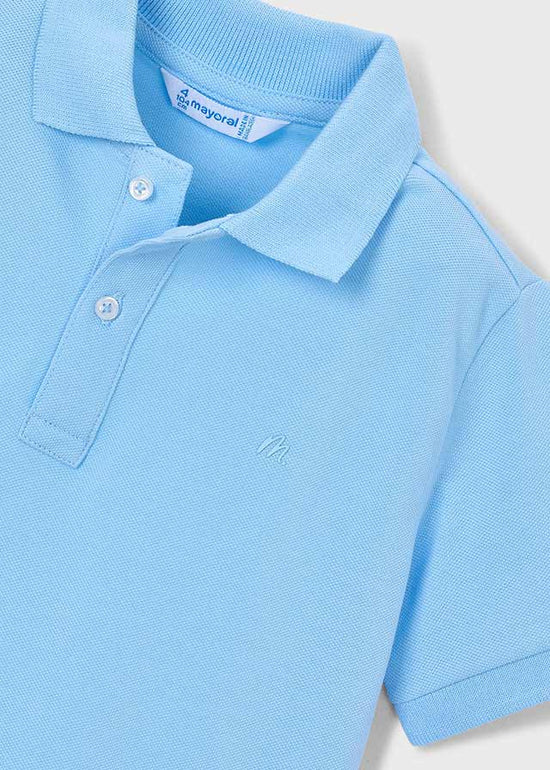 Mayoral Jungen Poloshirt 150 – hellblau