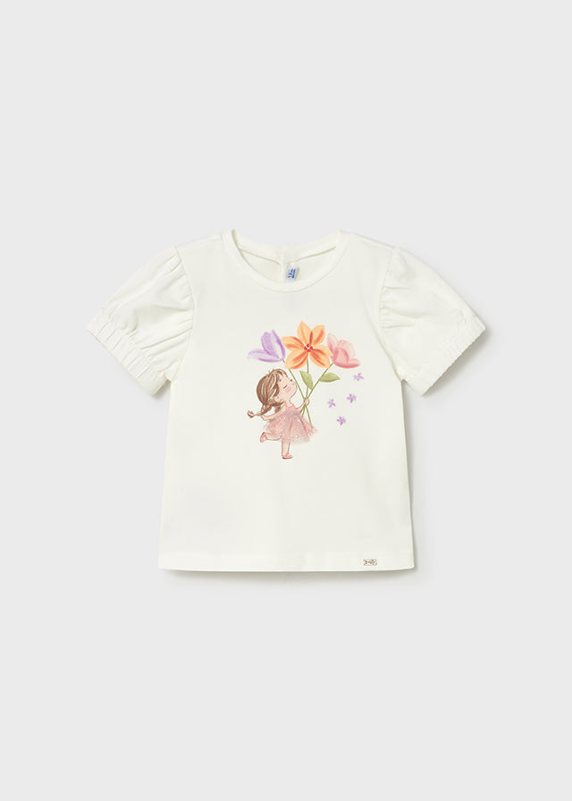 Mayoral Mädchen T-Shirt 1078 – roh-blosso