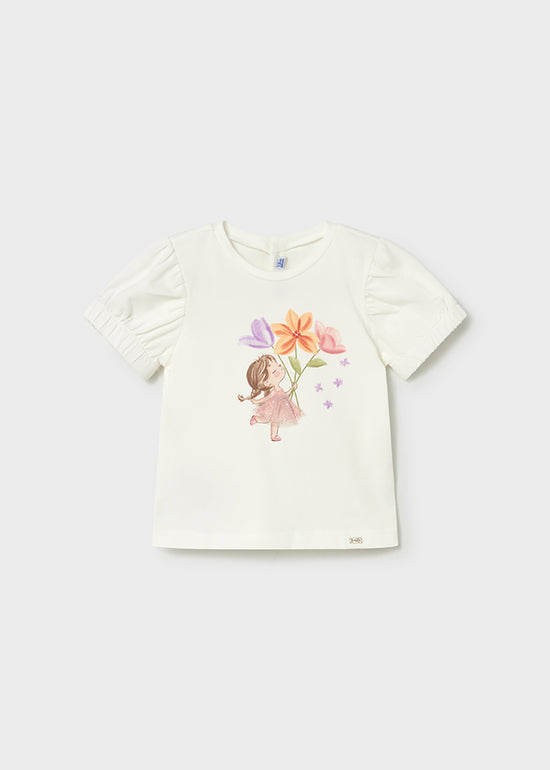 Mayoral Mädchen T-Shirt 1078 – roh-blosso