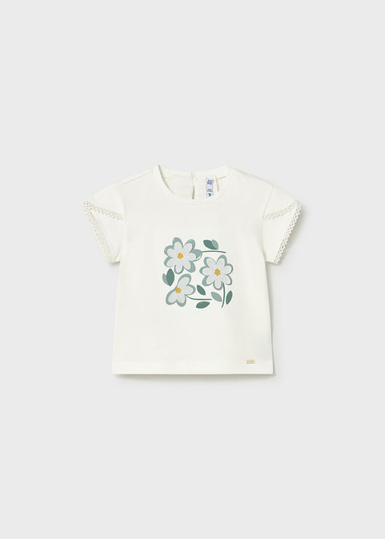 Mayoral Mädchen T-Shirt 1079 – roh-grün