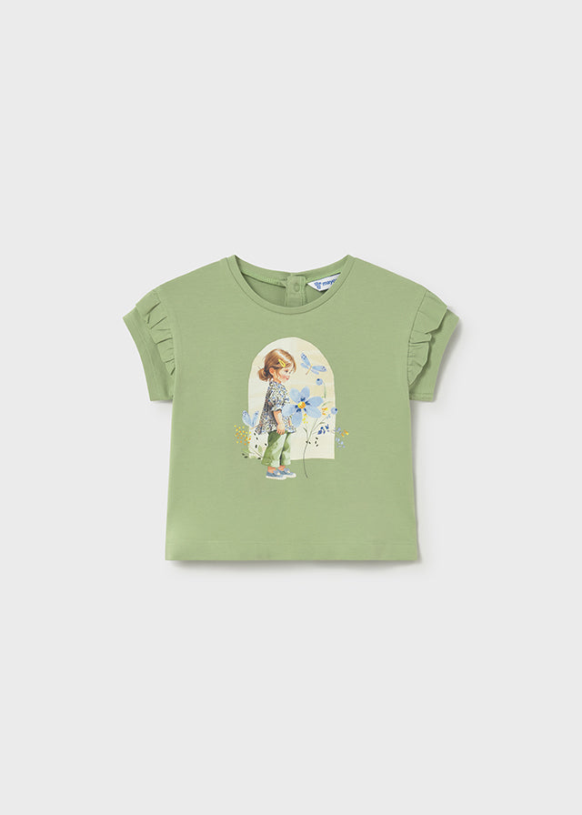 Mayoral Mädchen T-Shirt 1080 – basilikum