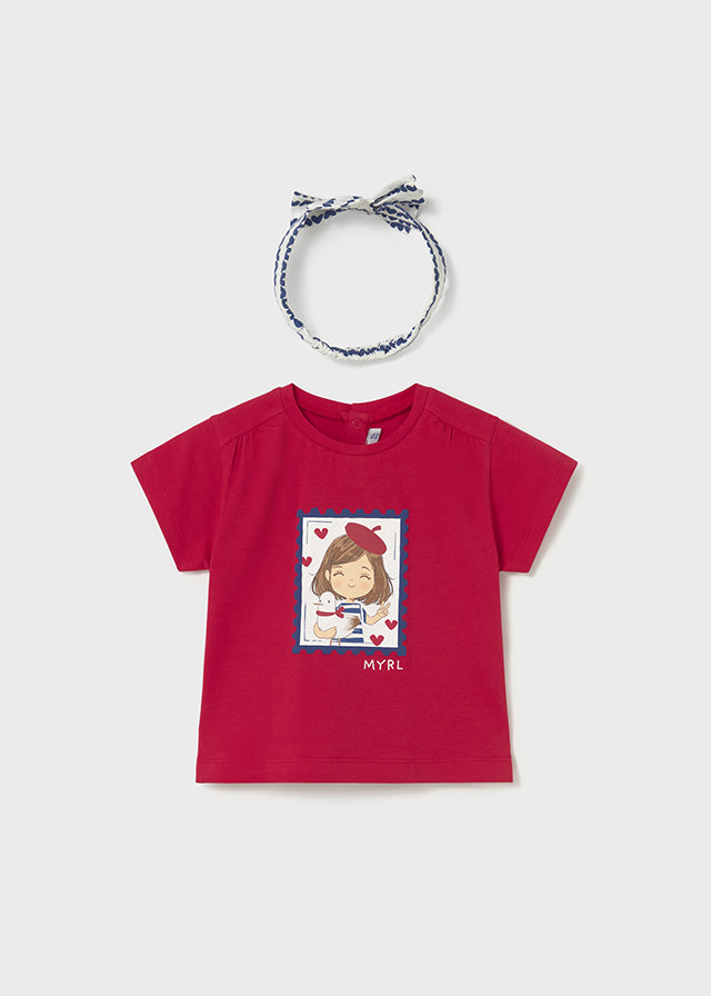 Mayoral Mädchen T-Shirt 1081 – rot