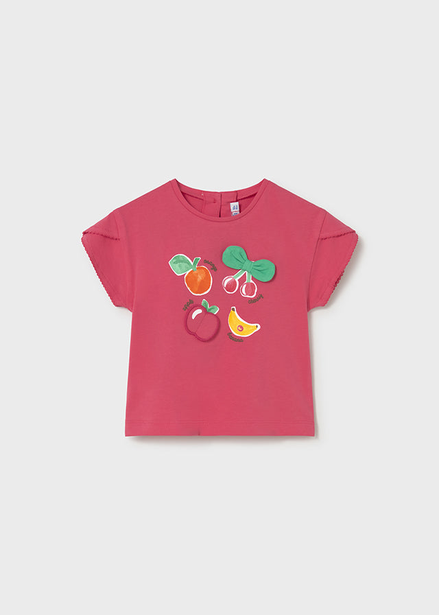 Mayoral Mädchen T-Shirt 1087 – hibiskus