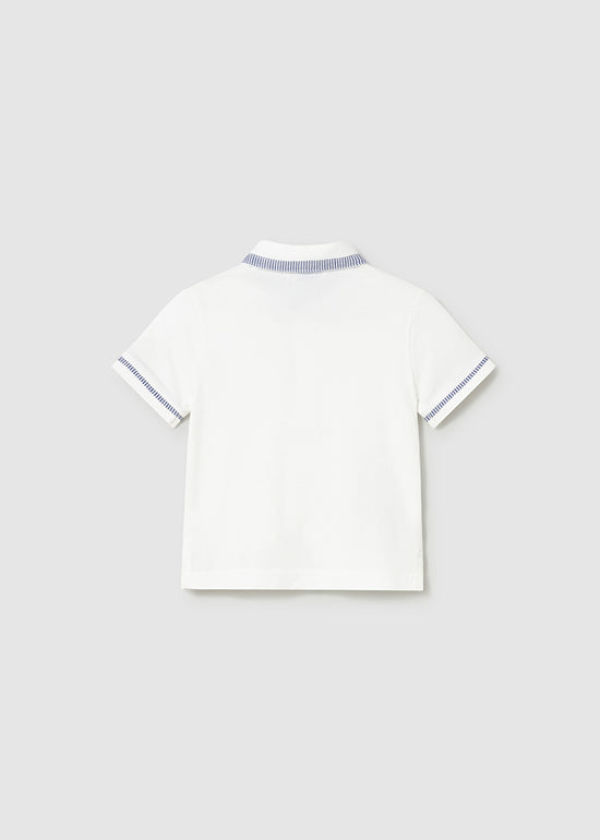 Mayoral Jungen Poloshirt 1107 – weiss