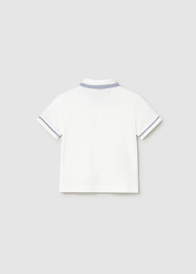 Mayoral Jungen Poloshirt 1107 – weiss