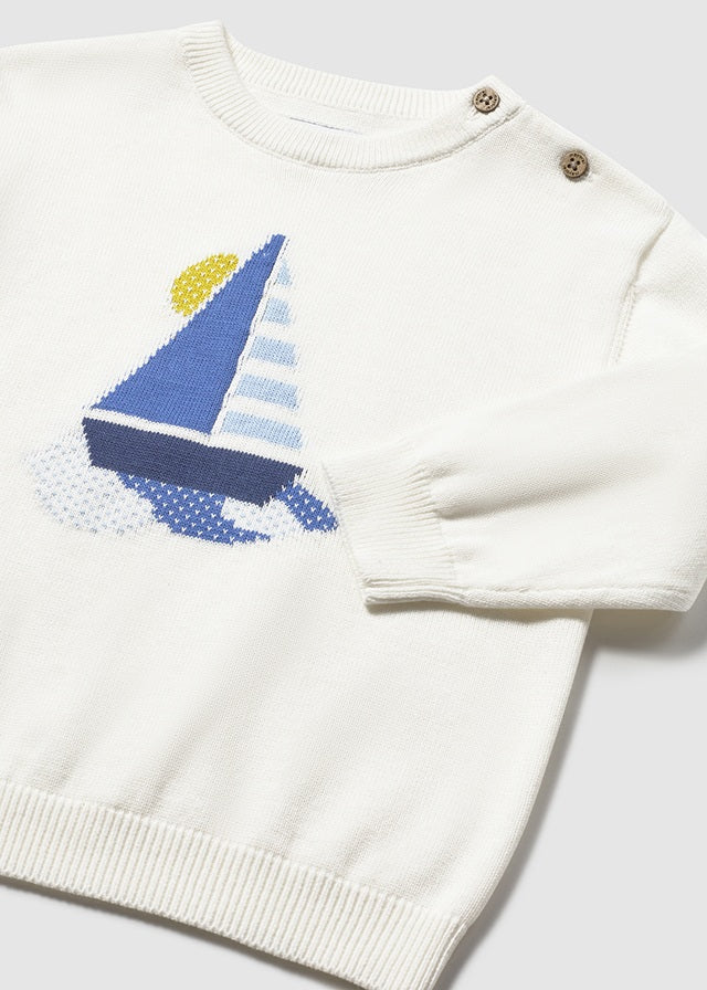 Mayoral Jungen Pullover 1308 – sahne
