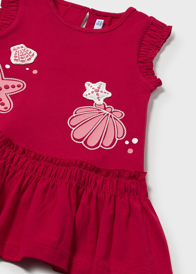 Mayoral Mädchen Kleid 1929 – rot