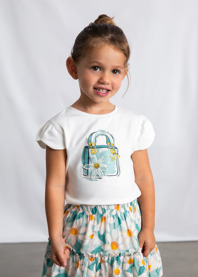 Mayoral Mädchen T-Shirt 3002 – roh-grün