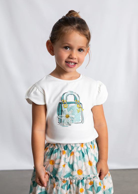Mayoral Mädchen T-Shirt 3002 – roh-grün