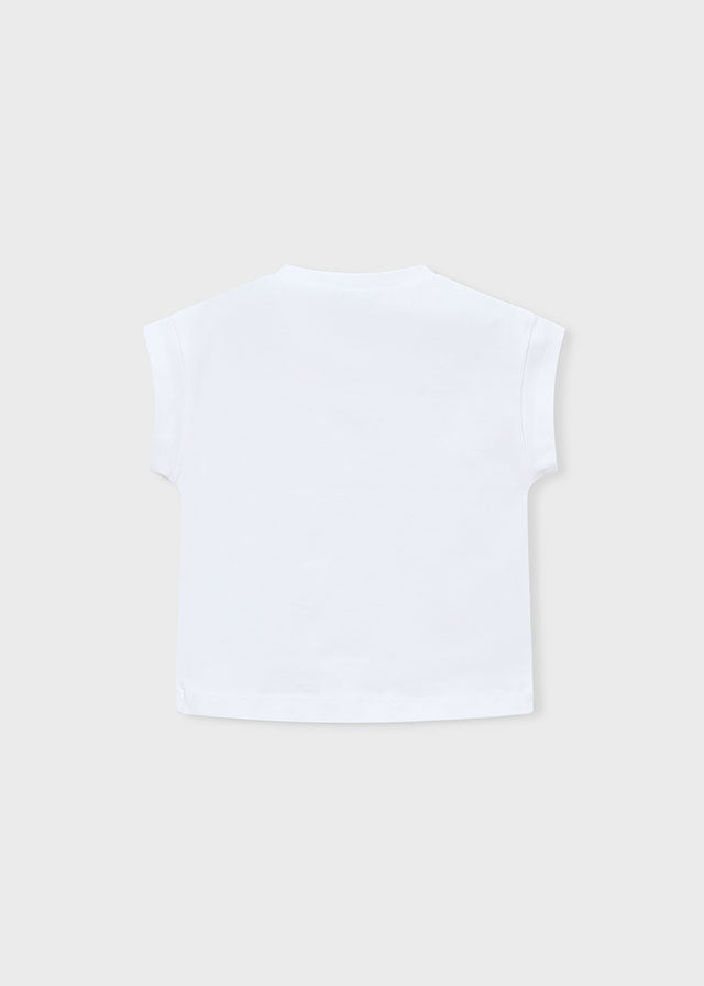 Mayoral Mädchen T-Shirt 3005 – weiss