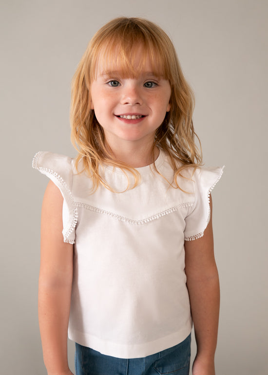 Mayoral Mädchen T-Shirt 3008 – weiss