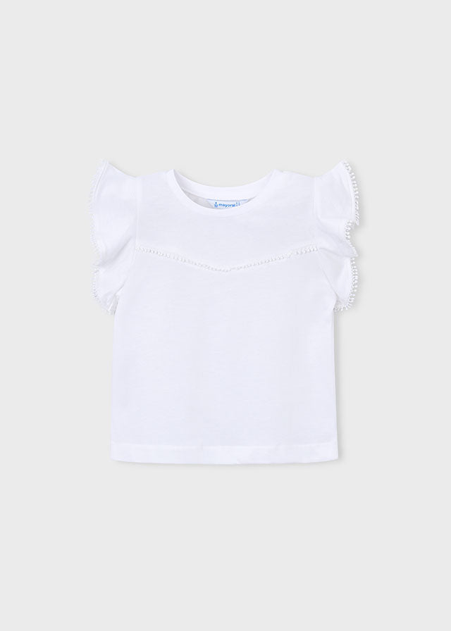 Mayoral Mädchen T-Shirt 3008 – weiss