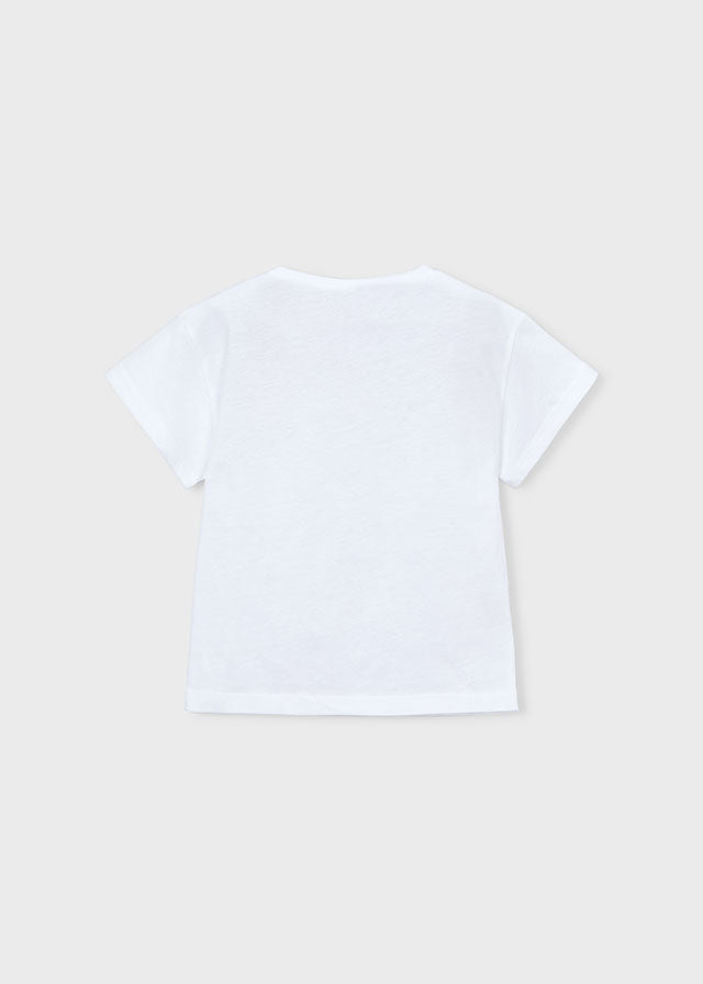 Mayoral Mädchen T-Shirt 3011 – weiss