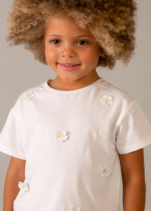 Mayoral Mädchen T-Shirt 3013 – weiss