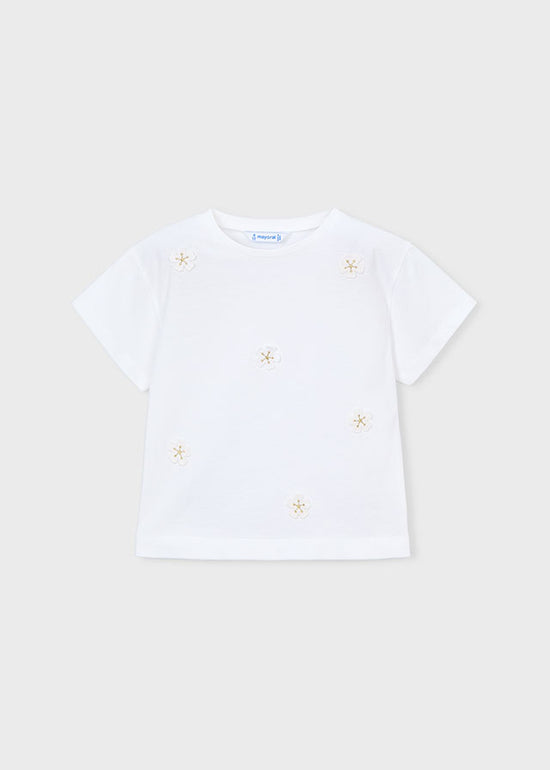Mayoral Mädchen T-Shirt 3013 – weiss