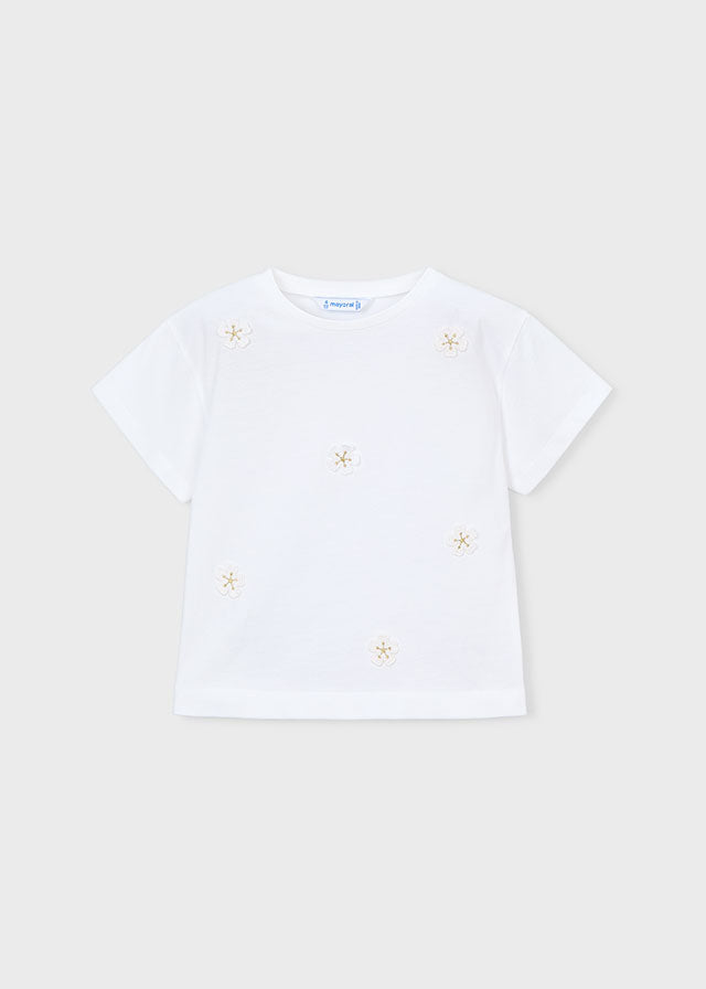 Mayoral Mädchen T-Shirt 3013 – weiss