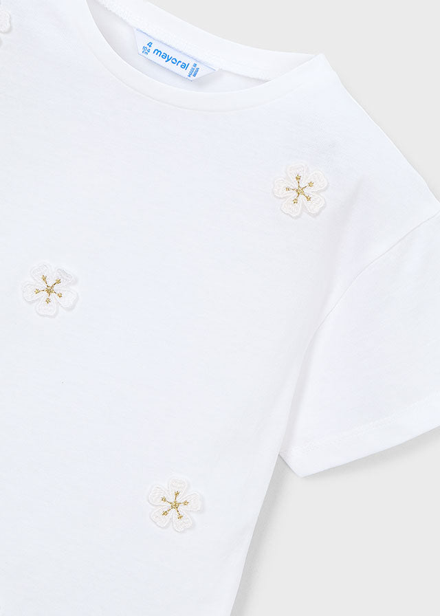 Mayoral Mädchen T-Shirt 3013 – weiss