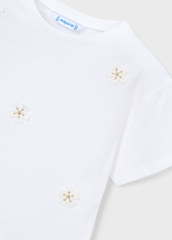 Mayoral Mädchen T-Shirt 3013 – weiss