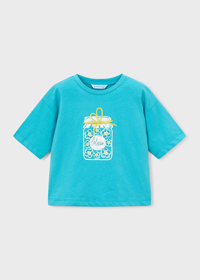 Mayoral Mädchen T-Shirt 3016 – pazifik